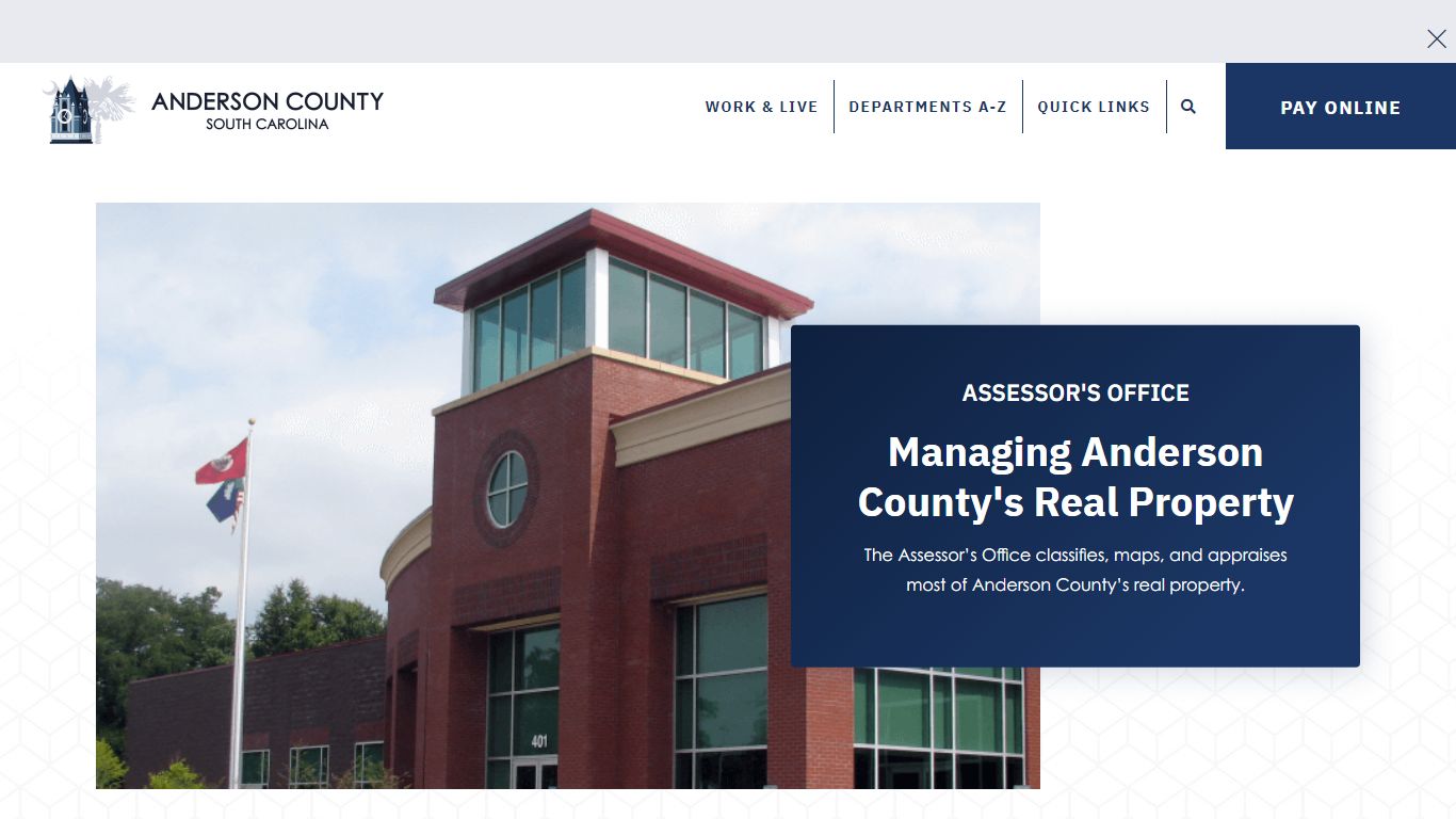 Assessor and Real Property - Anderson County South Carolina